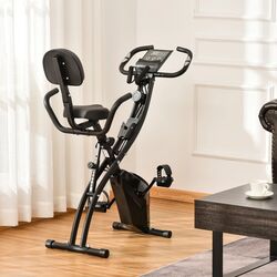 Bicicleta fitness Homcom A90-196 (Black) Thumb