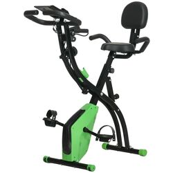 Bicicleta fitness Homcom A90-196GN (Black/Green) Thumb