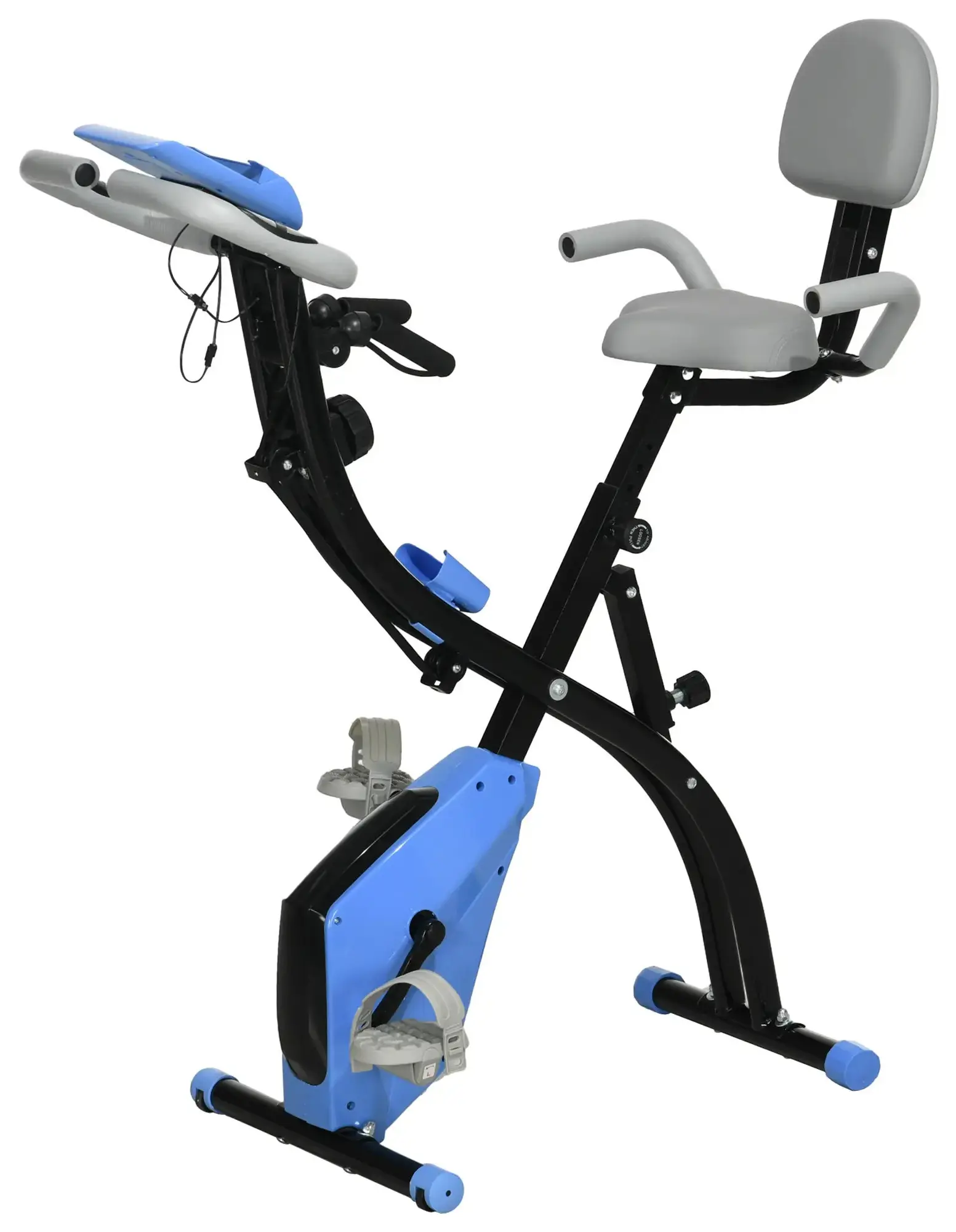 Велотренажер Homcom A90-196LB (Blue) - 2