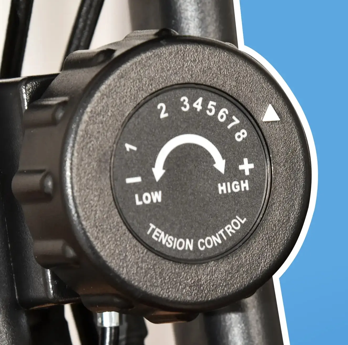 Велотренажер Homcom A90-196LB (Blue) - 4