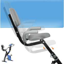 Велотренажер Homcom A90-196LB (Blue) Thumb
