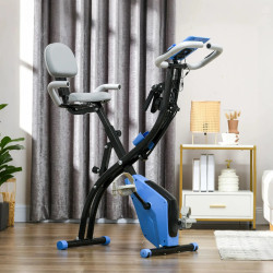 Велотренажер Homcom A90-196LB (Blue) Thumb