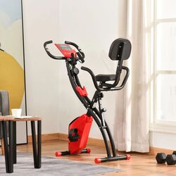 Bicicleta fitness Homcom A90-196RD (Black/Red) Thumb
