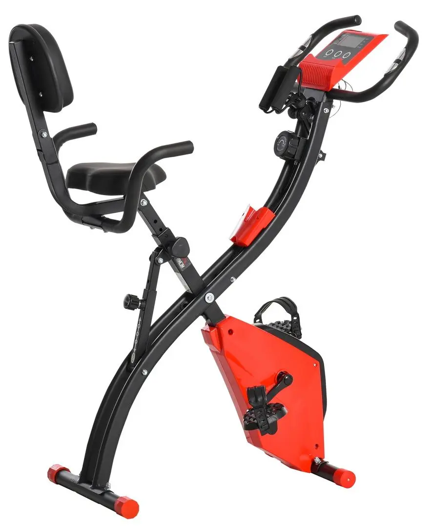 Bicicleta fitness Homcom A90-196RD (Black/Red)