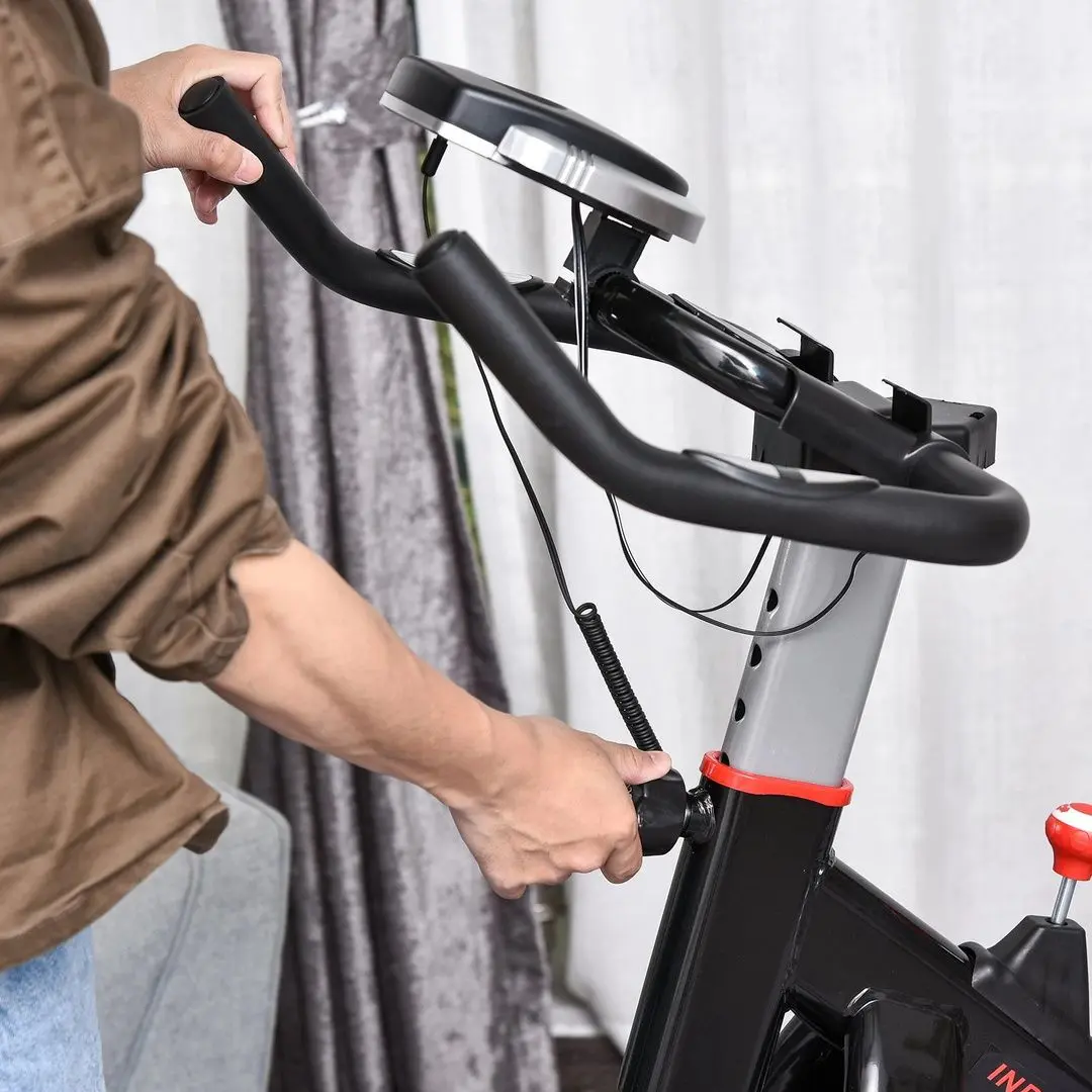 Bicicleta fitness Homcom A90-200 (Black)