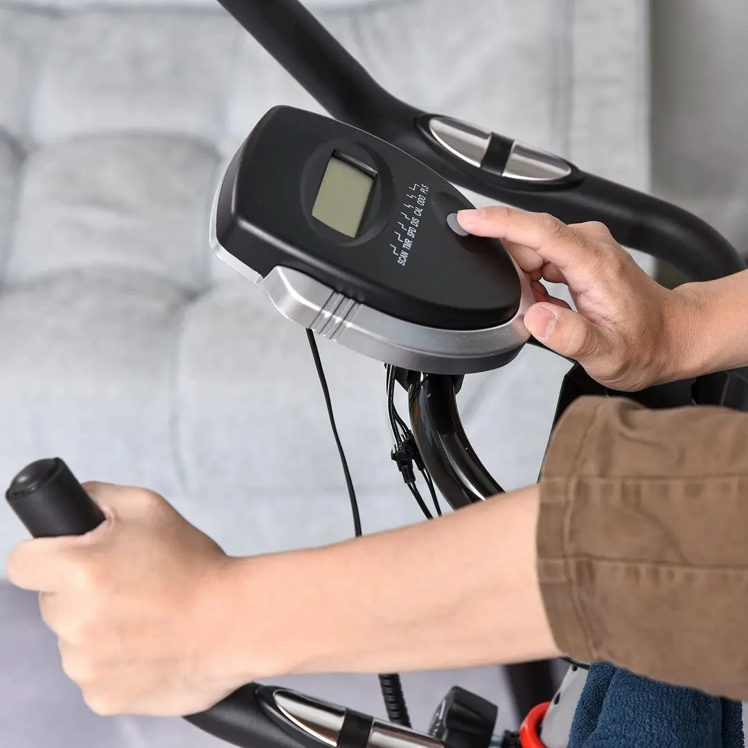 Bicicleta fitness Homcom A90-200 (Black)