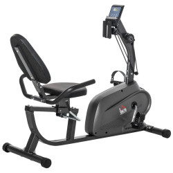 Bicicleta fitness Homcom A90-231 (Black/Grey) Thumb