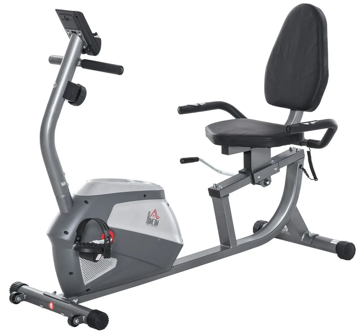 Bicicleta fitness Homcom A90-232 (Grey)