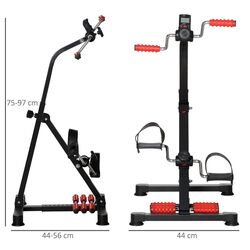 Велотренажер Homcom A90-290 (Black) Thumb