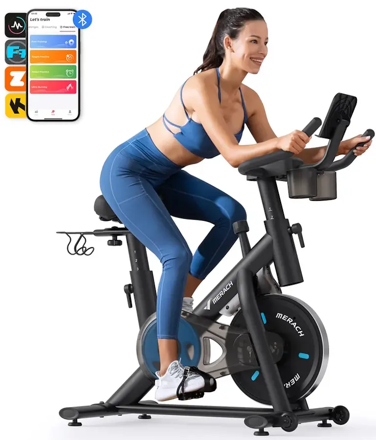 Bicicleta fitness Merach S26B2 (Black) - 3