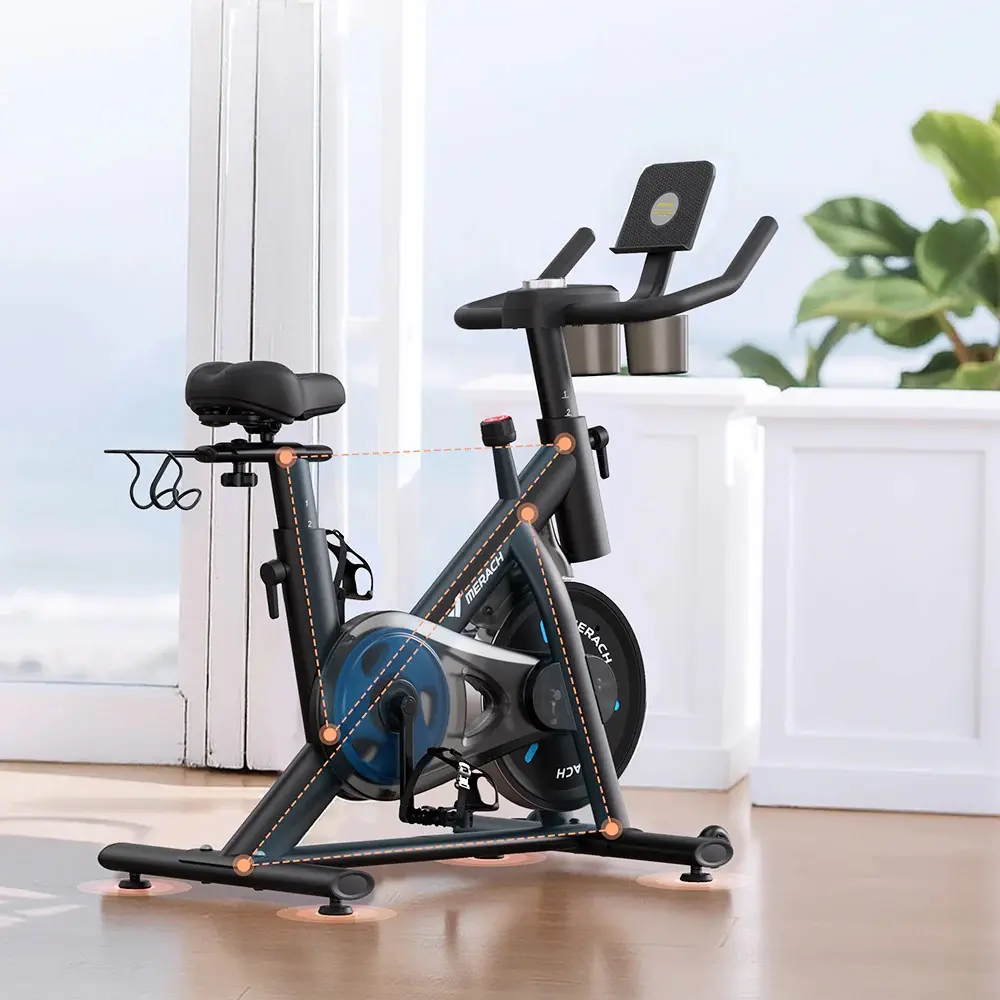 Bicicleta fitness Merach S26B2 (Black) - 4