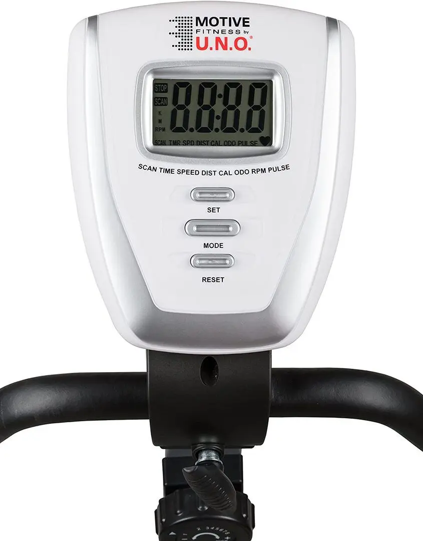 Bicicleta fitness Motive Fitness by U.N.O HT400 (White/Black)
