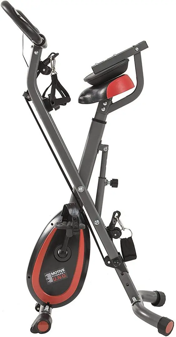 Велотренажер 2в1 Motive Fitness X-Bike (Black/Red)