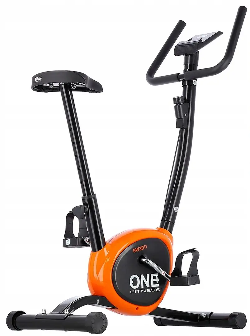 Велотренажер One Fitness RW3011 (Black/Orange)