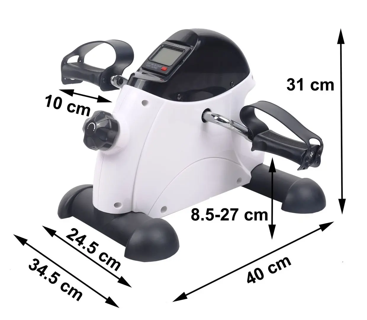 Mini bicicleta fitness Sportmann Picolo (White/Black) - 8