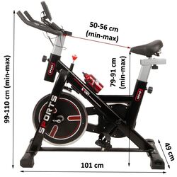 Велотренажер Sportmann Junno Thumb