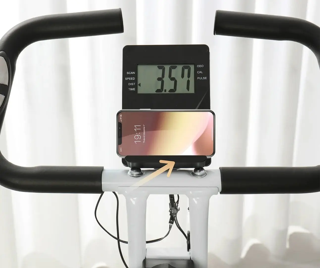 Bicicleta fitness Sportnow A90-360V00BK (Black)