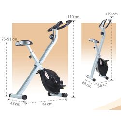 Bicicleta fitness Sportnow A90-360V00BK (Black) Thumb