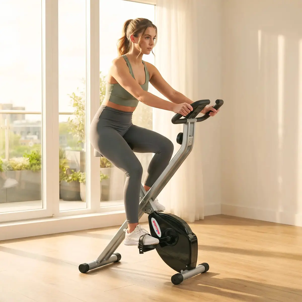 Bicicleta fitness Sportnow A90-360V00GY (Grey) - 6