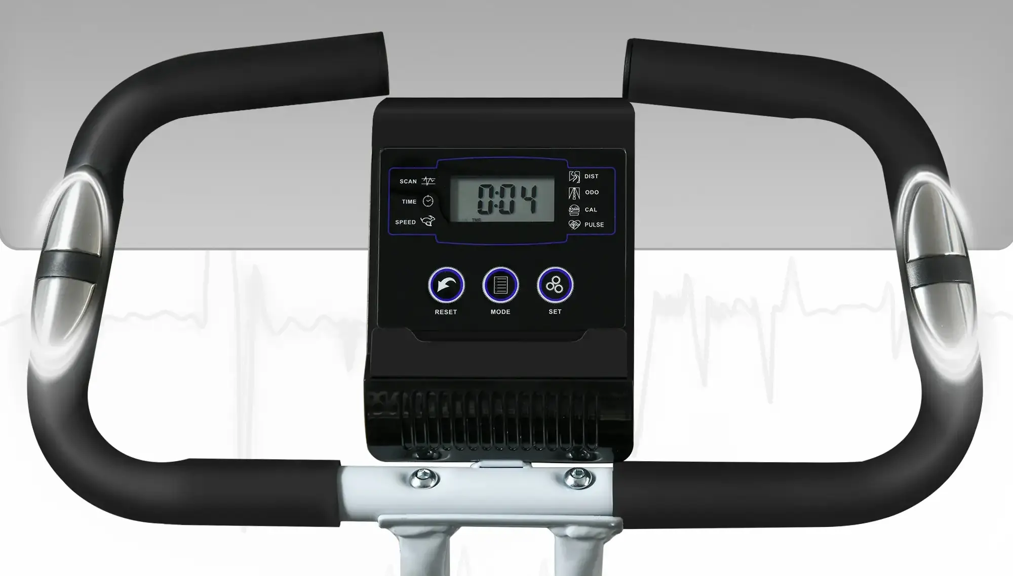 Bicicleta fitness Sportnow A90-361V00BK (Black/White) - 4