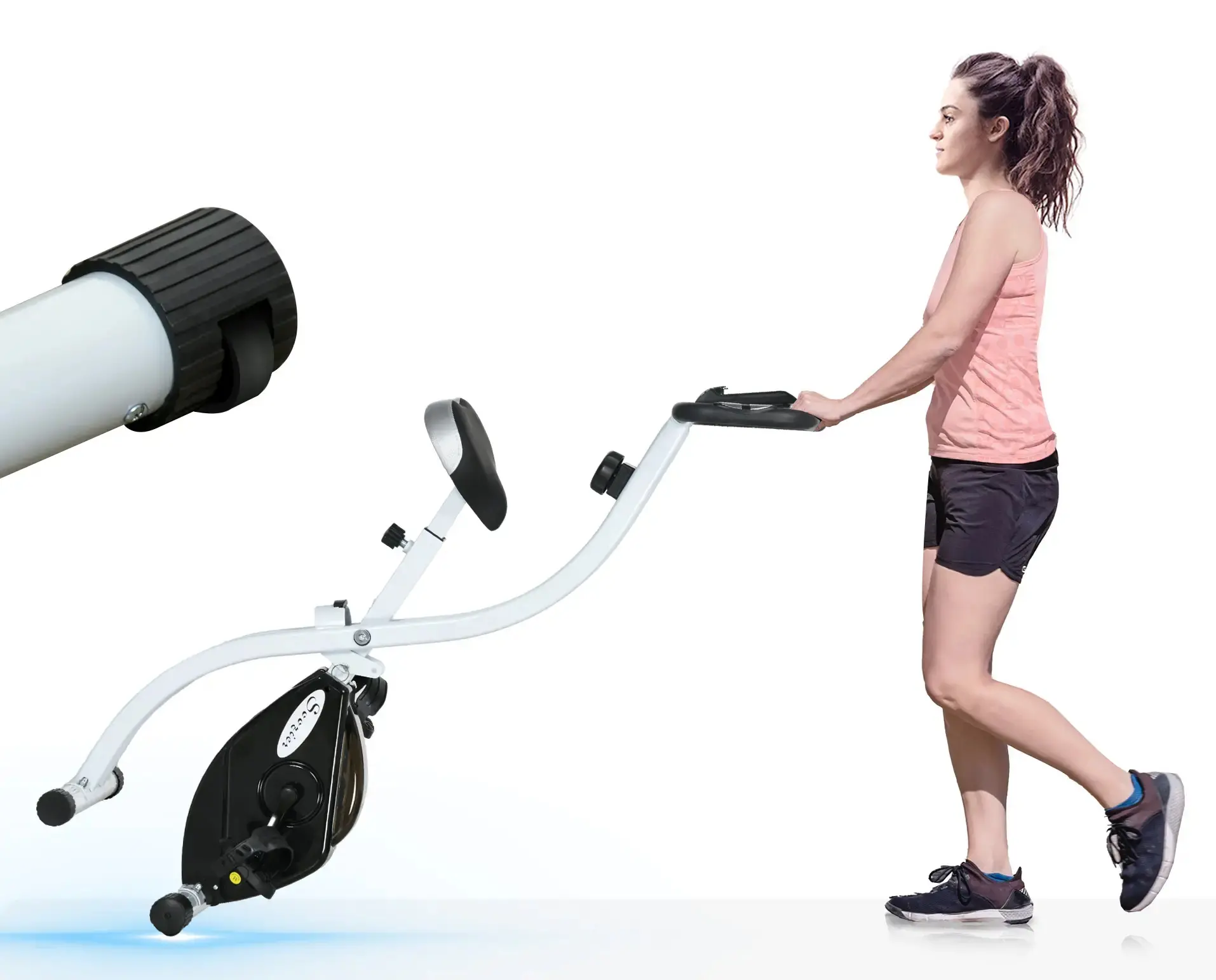 Bicicleta fitness Sportnow A90-361V00BK (Black/White) - 8