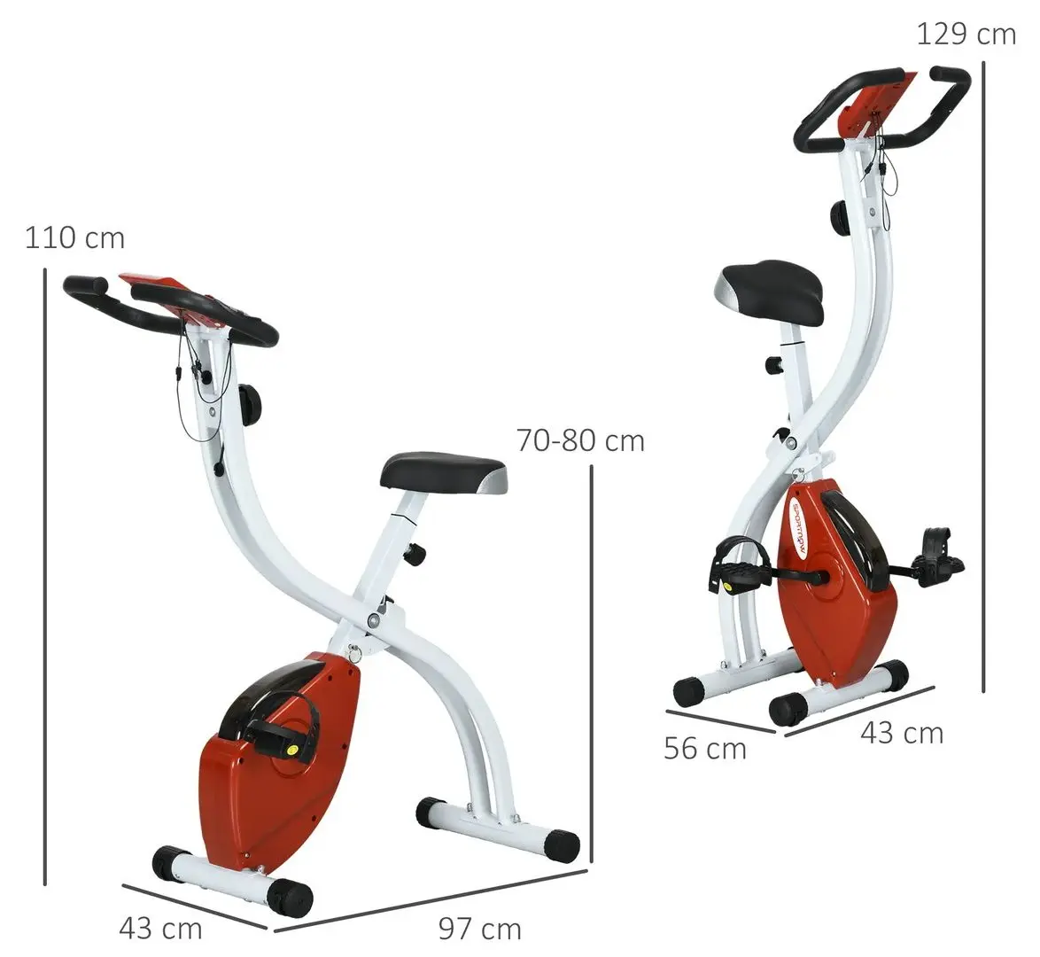 Bicicleta fitness Sportnow A90-361V00RD (Red)