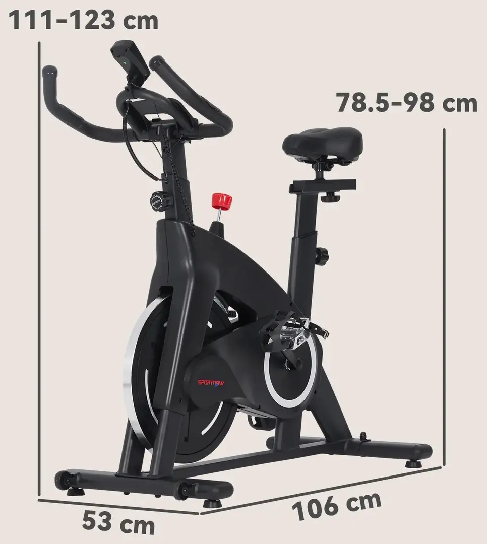 Bicicleta fitness SportNow A90-369V00BK (Black)