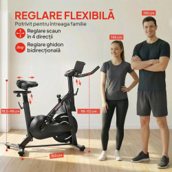 Bicicleta fitness Sportnow A90-422V00BK (Black) Thumb