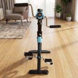 Bicicleta fitness Techfit TCPEDALIER (Black/Blue) Thumb