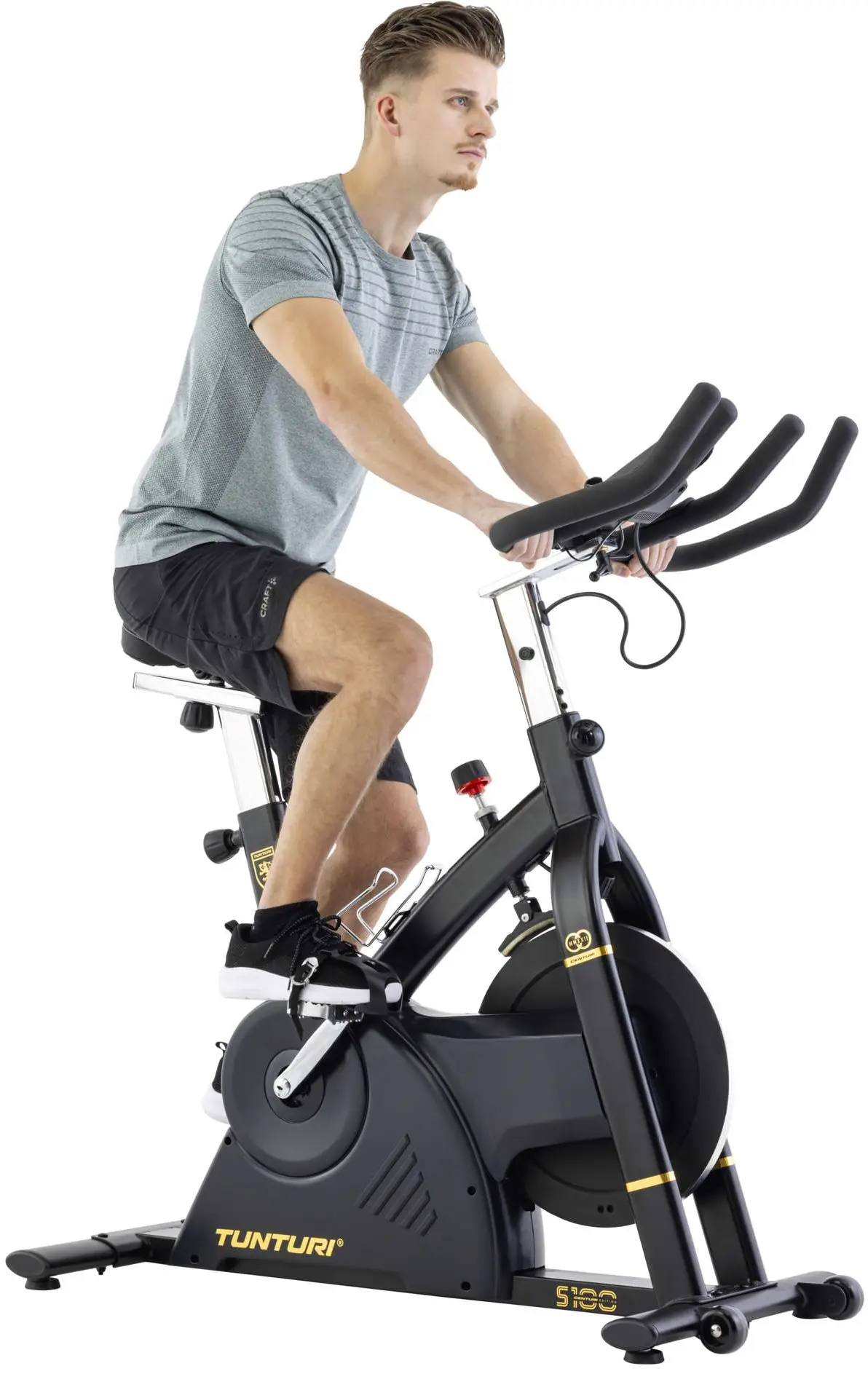Велотренажер Tunturi Centuri S100 (Black) - 5