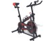 Bicicleta fitness vidaXL 91190 (Black/Red)