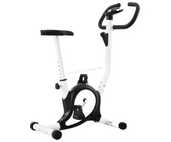 Bicicleta fitness vidaXL 92009 (White/Black)