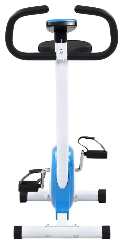 Велотренажер vidaXL 92010 (White/Blue)