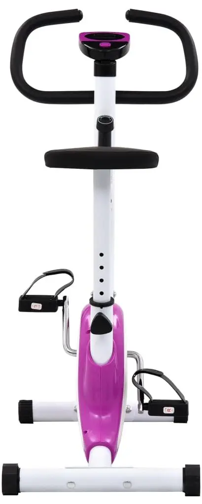 Велотренажер vidaXL 92011 (White/Violet)