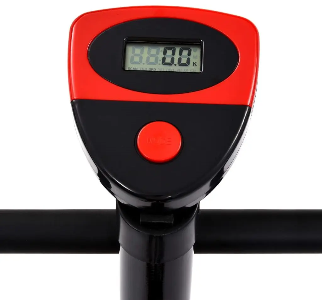 Велотренажер VidaXL 92012 (Black/Red)