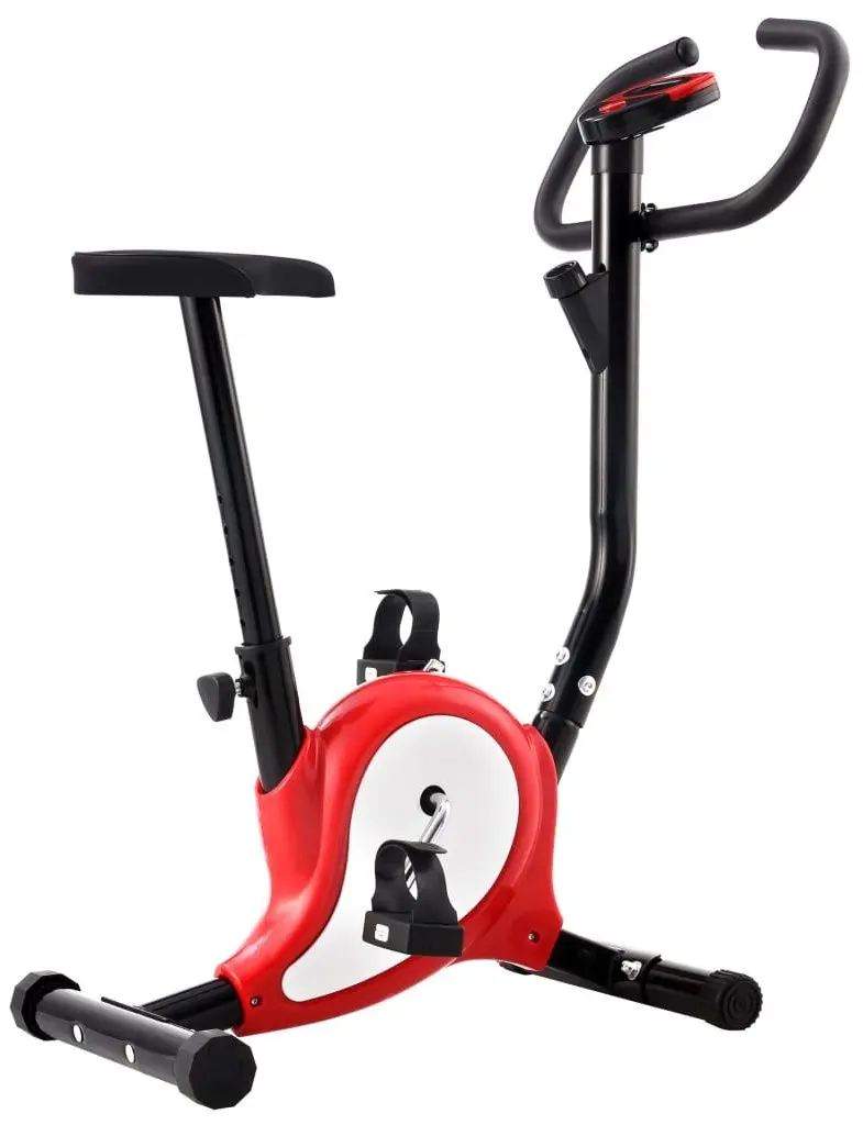Велотренажер VidaXL 92012 (Black/Red)