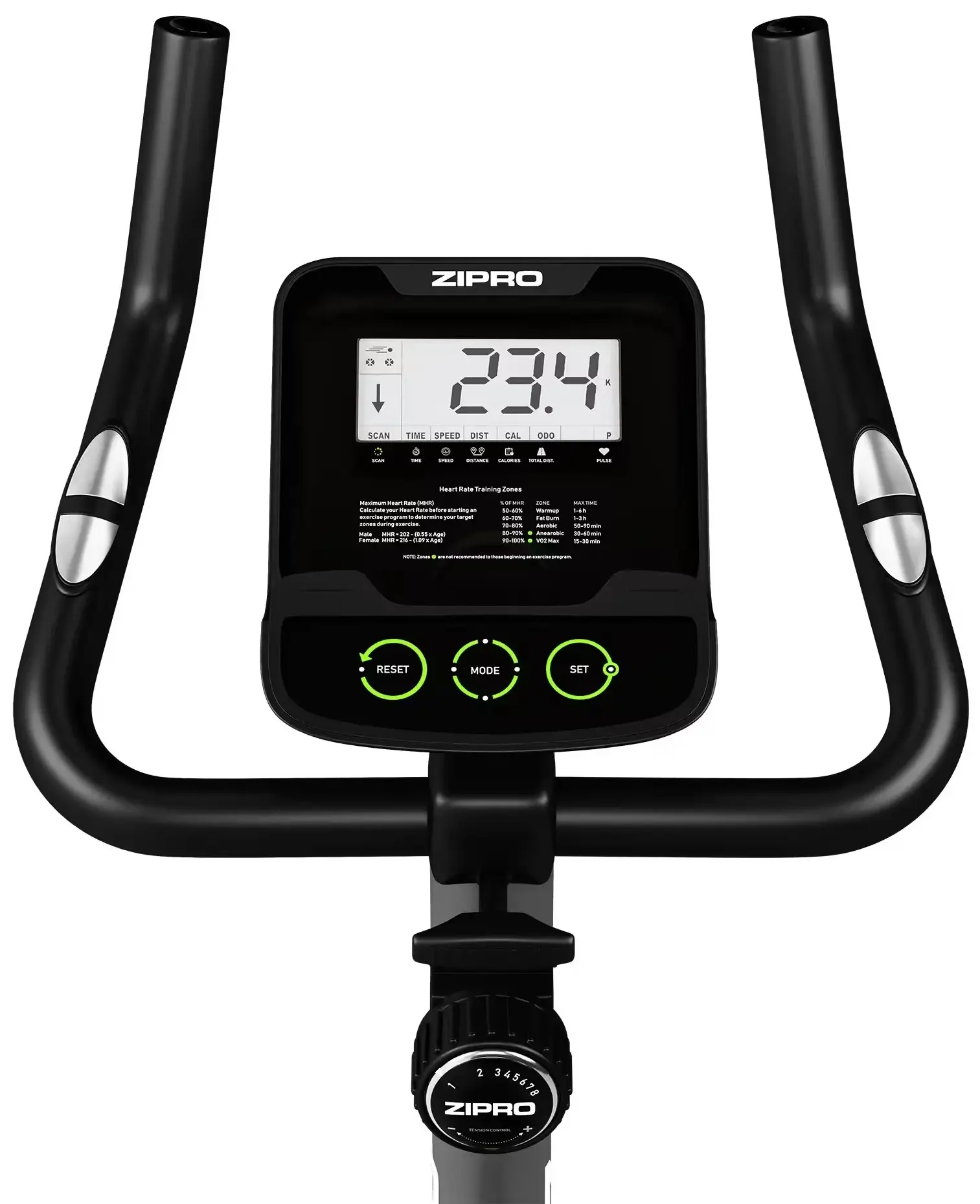 Велотренажер Zipro Nitro (Black) - 2