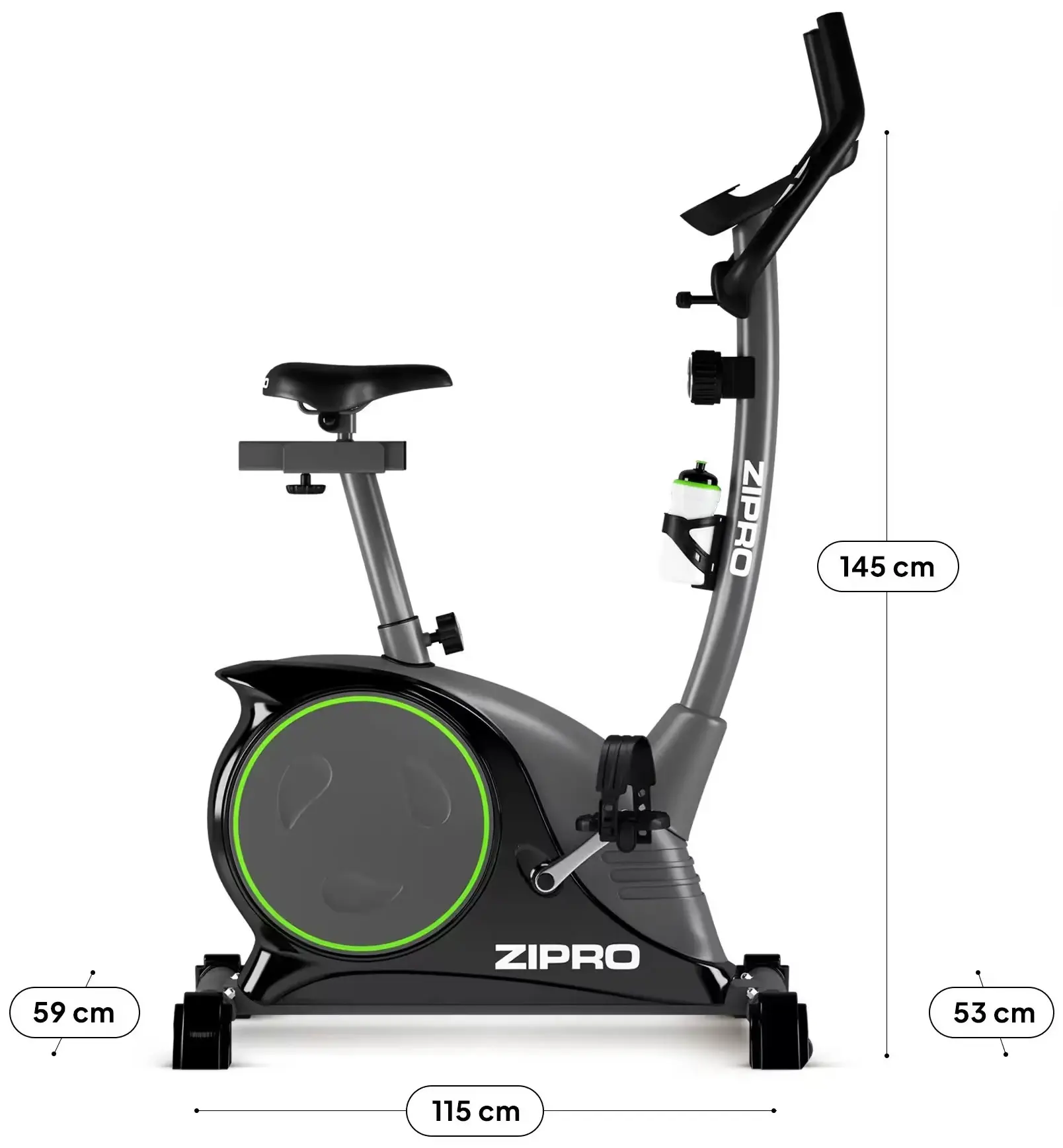 Велотренажер Zipro Nitro (Black) - 8