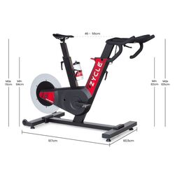 Bicicleta fitness Zycle ZBike 2.0 (Black/Red) Thumb