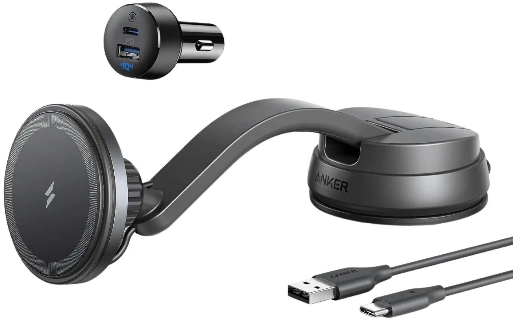 Incarcator auto Anker 613 MagGo B2930G11 (Black)