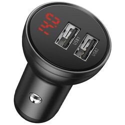 Incarcator auto Baseus Digital Display CCBX-0G (Gray)