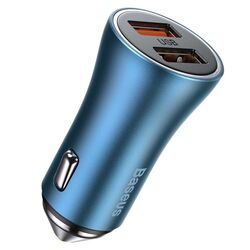 Încărcător auto Baseus Golden Contactor CCJD-A03 (Blue)