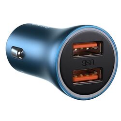 Автомобильное зарядное устройство Baseus Golden Contactor CCJD-A03 (Blue) Thumb