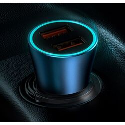 Автомобильное зарядное устройство Baseus Golden Contactor CCJD-A03 (Blue) Thumb