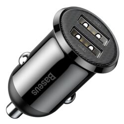 Încărcător auto Baseus Grain Pro CCALLP-01 (Black)
