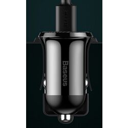 Încărcător auto Baseus Grain Pro CCALLP-01 (Black) Thumb