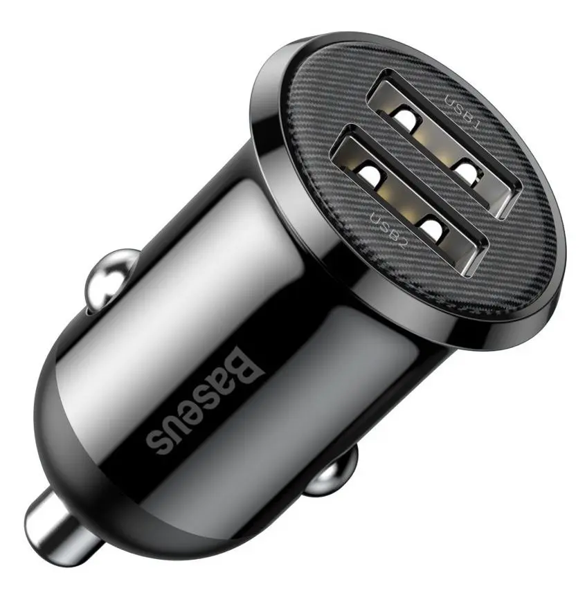 Încărcător auto Baseus Grain Pro CCALLP-01 (Black)