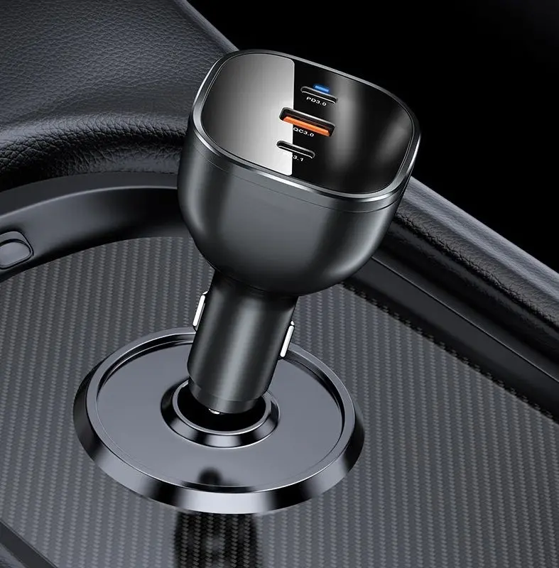 Incarcator auto Choetech TC0024 (Black)