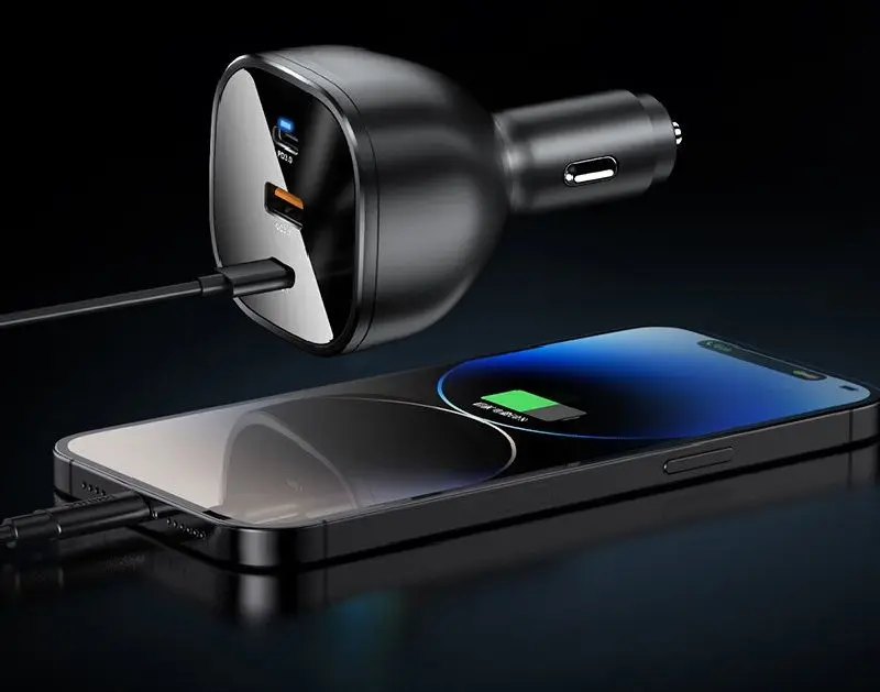 Incarcator auto Choetech TC0024 (Black)