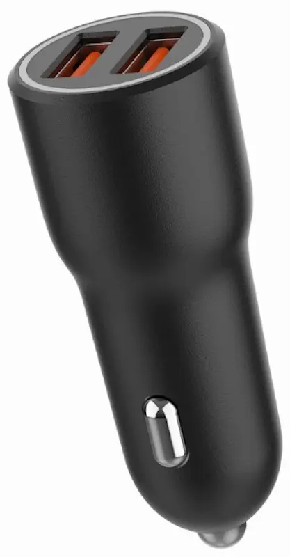 Incarcator auto Gembird TA-UC-A2QC36-CAR-01 (Black) - 2